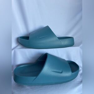 Nike Calm Slides – Smokey Blue – Men’s Size 12 – 2 Pairs Available – NIB